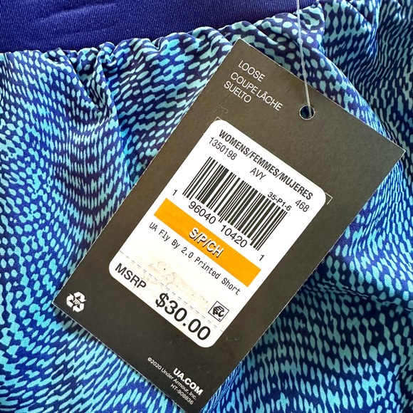 NWT Under Armour short fly by 2.0 women’s small - Picture 2 of 4